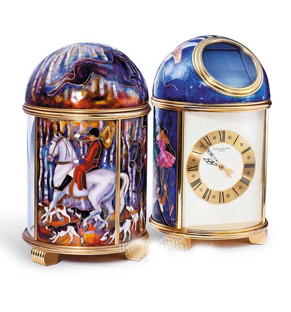 12 Timezone Patek Philippe Dome Clock Each Piece is Unique