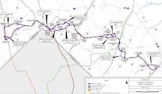 Maryland purple line inter county connector rail bike train trail Bethesda