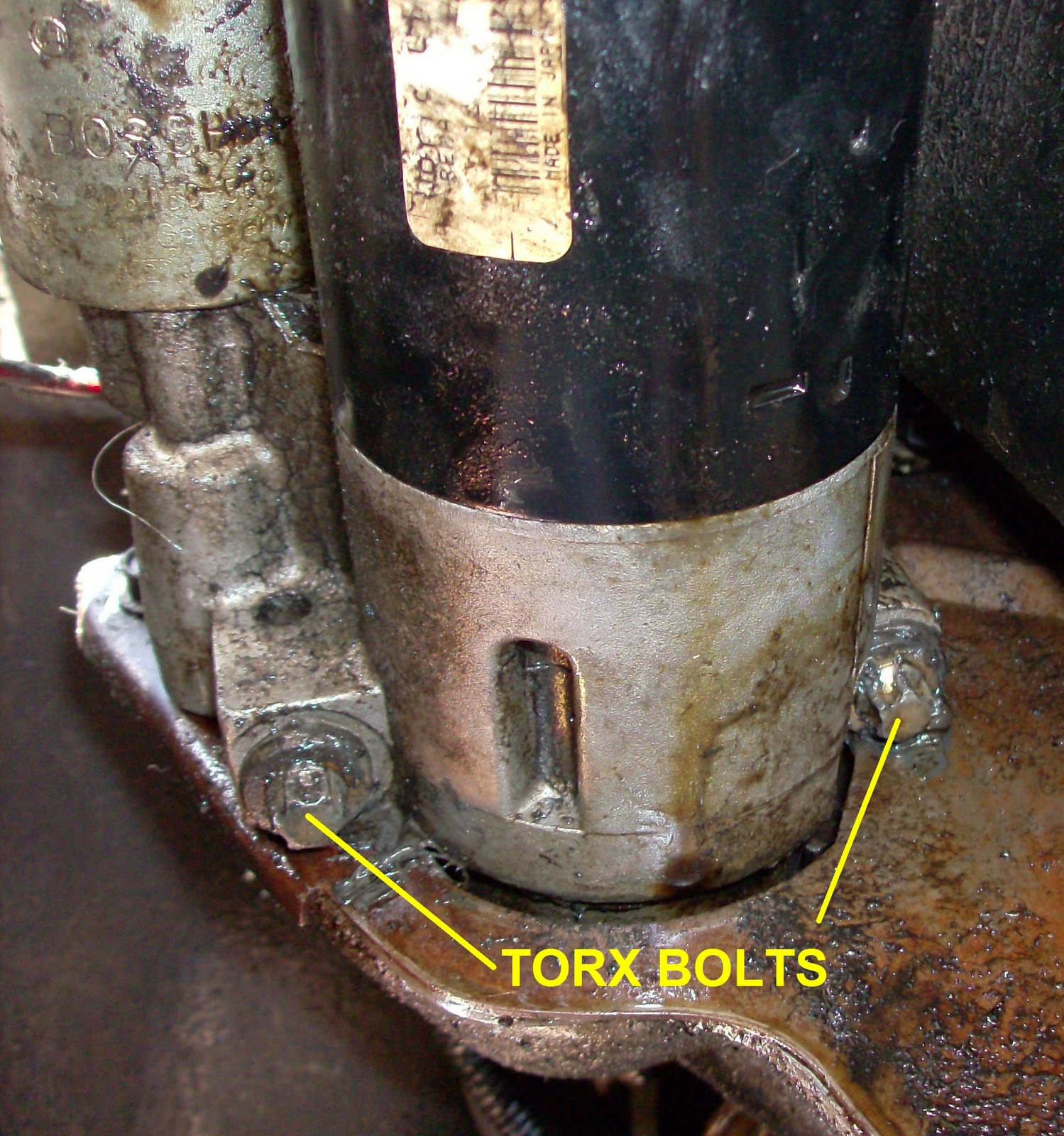How to remove jeep torx bolts