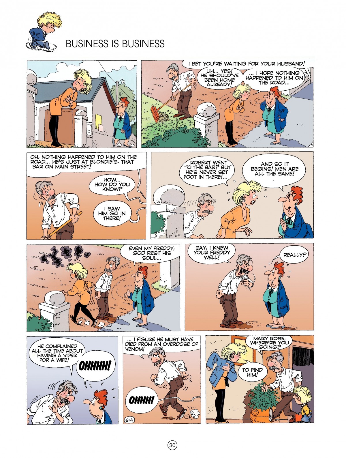Read online Cedric comic -  Issue #3 - 32