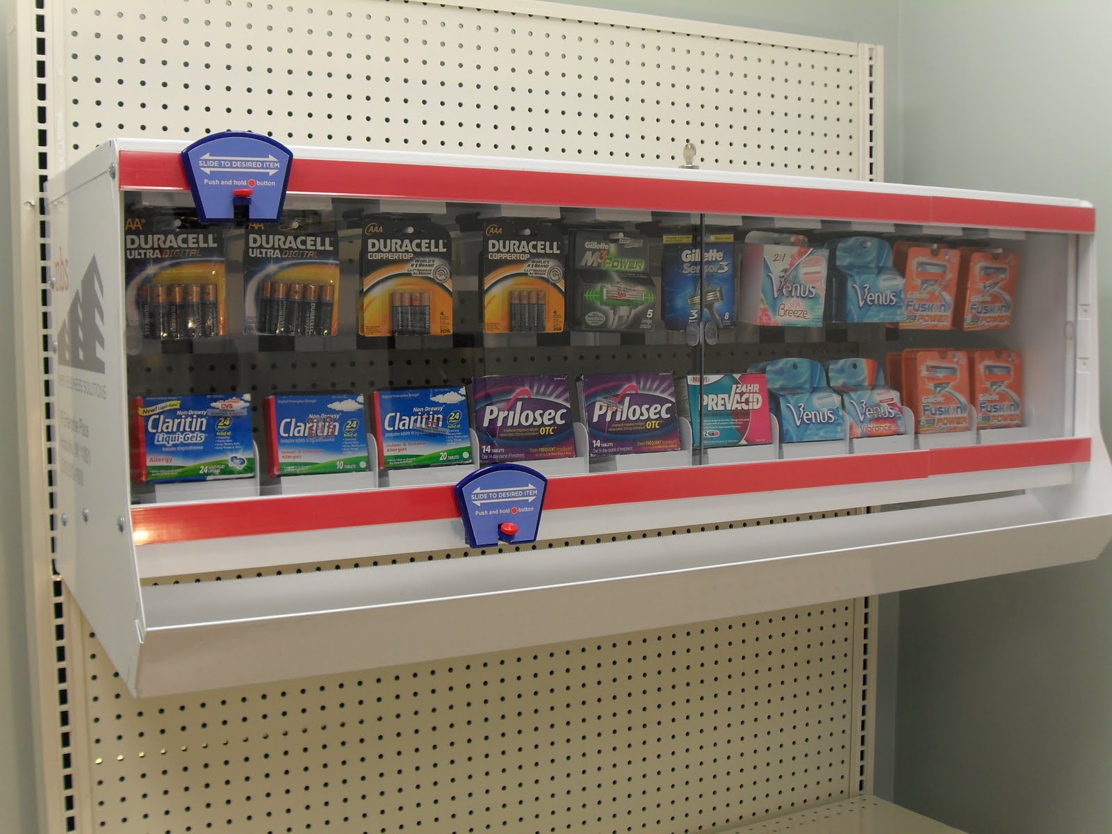 Retail Loss Prevention starts on the Shelf Product Protection System