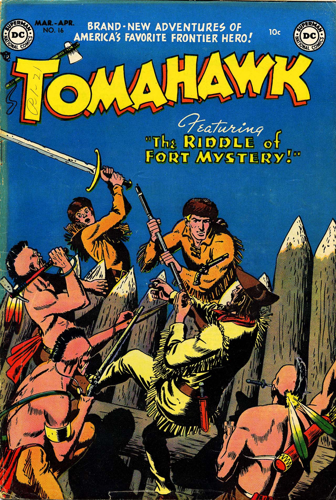 Read online Tomahawk comic -  Issue #16 - 1