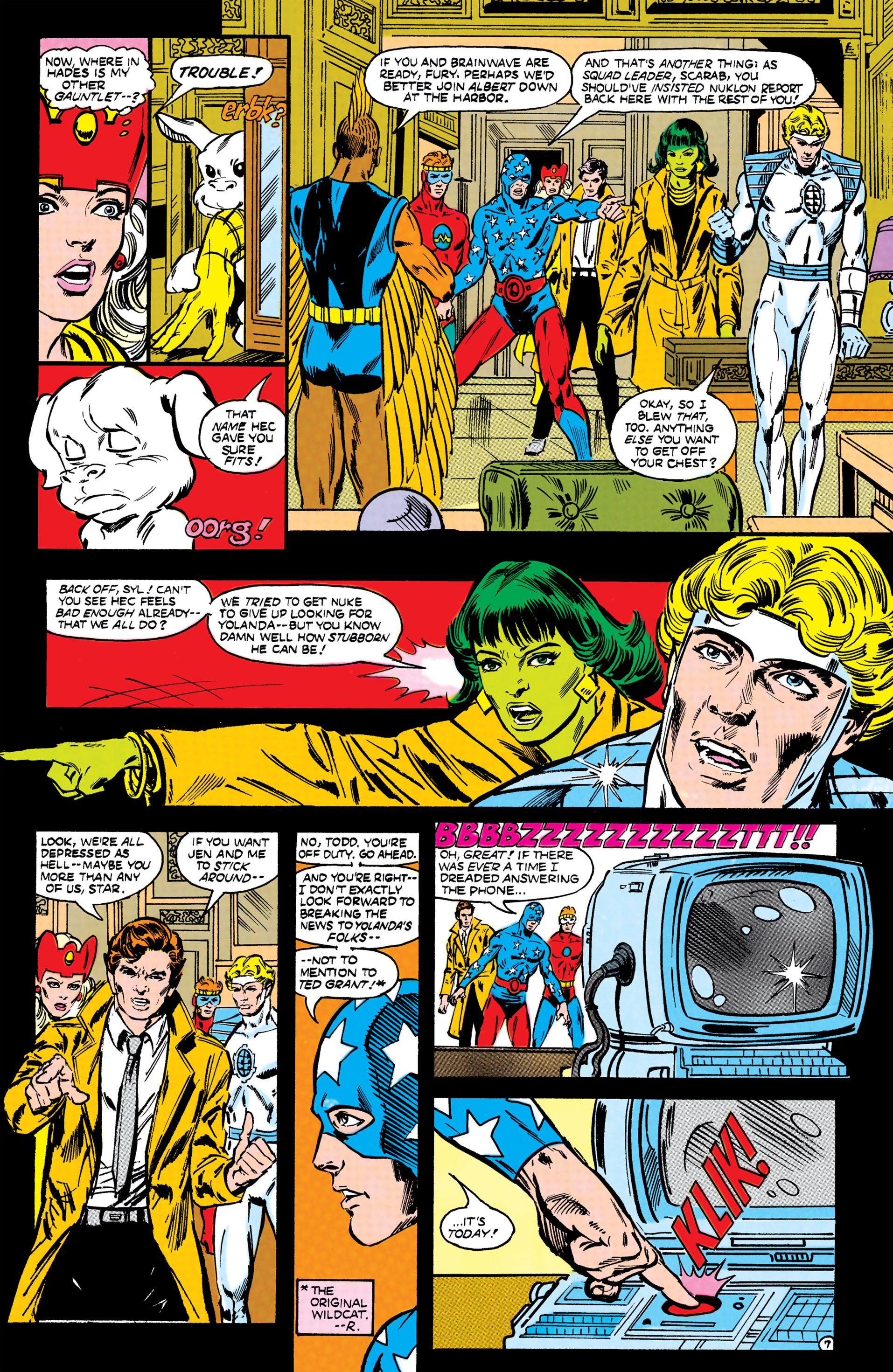 Read online Infinity Inc. (1984) comic -  Issue #26 - 7