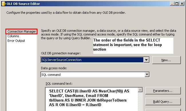 Plexus SQL: Emailing work log notification to individual users using SSIS