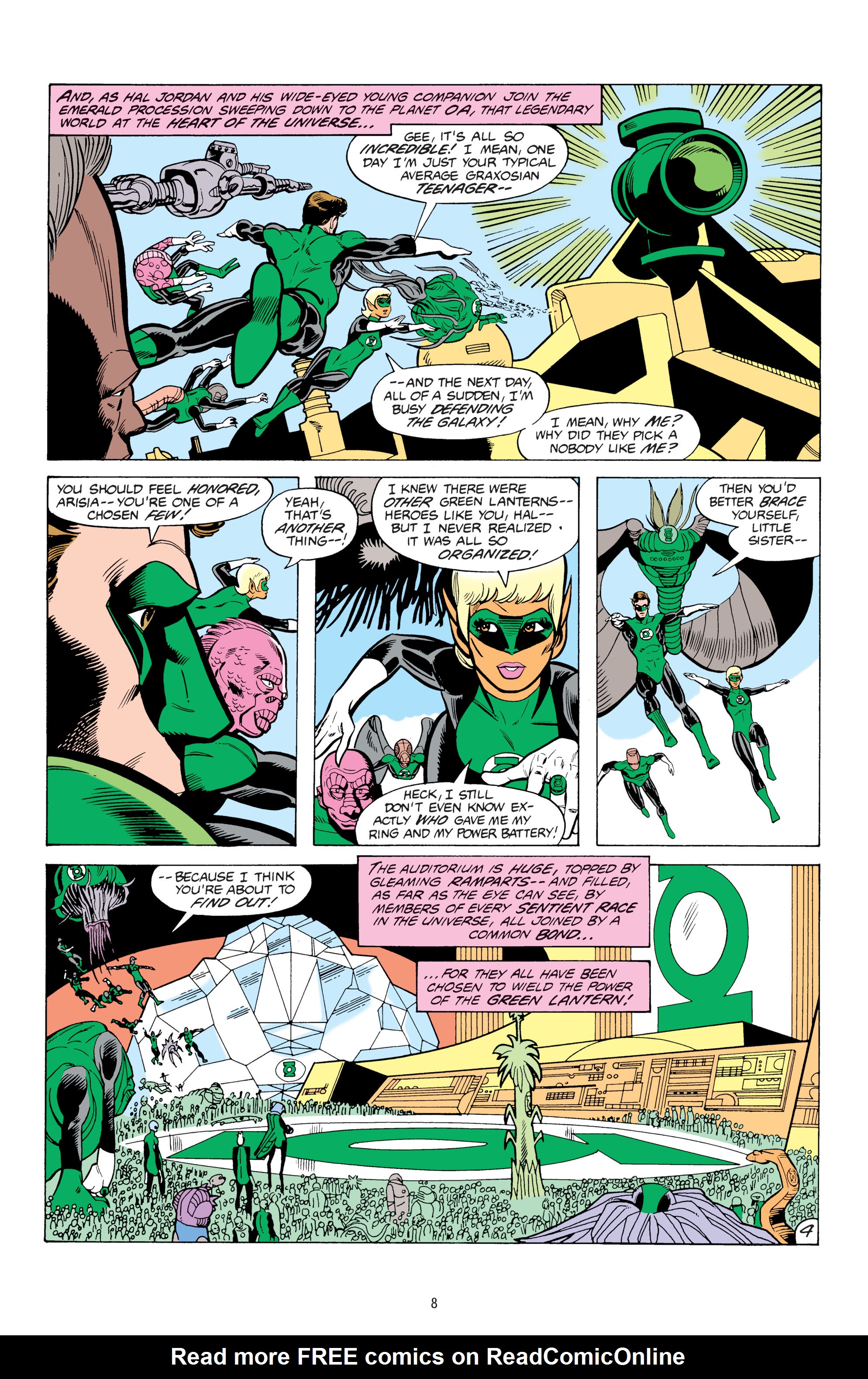 Read online Tales of the Green Lantern Corps comic -  Issue # _TPB 1 - 7