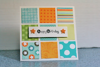 Paper Creativity: Birthday Squares
