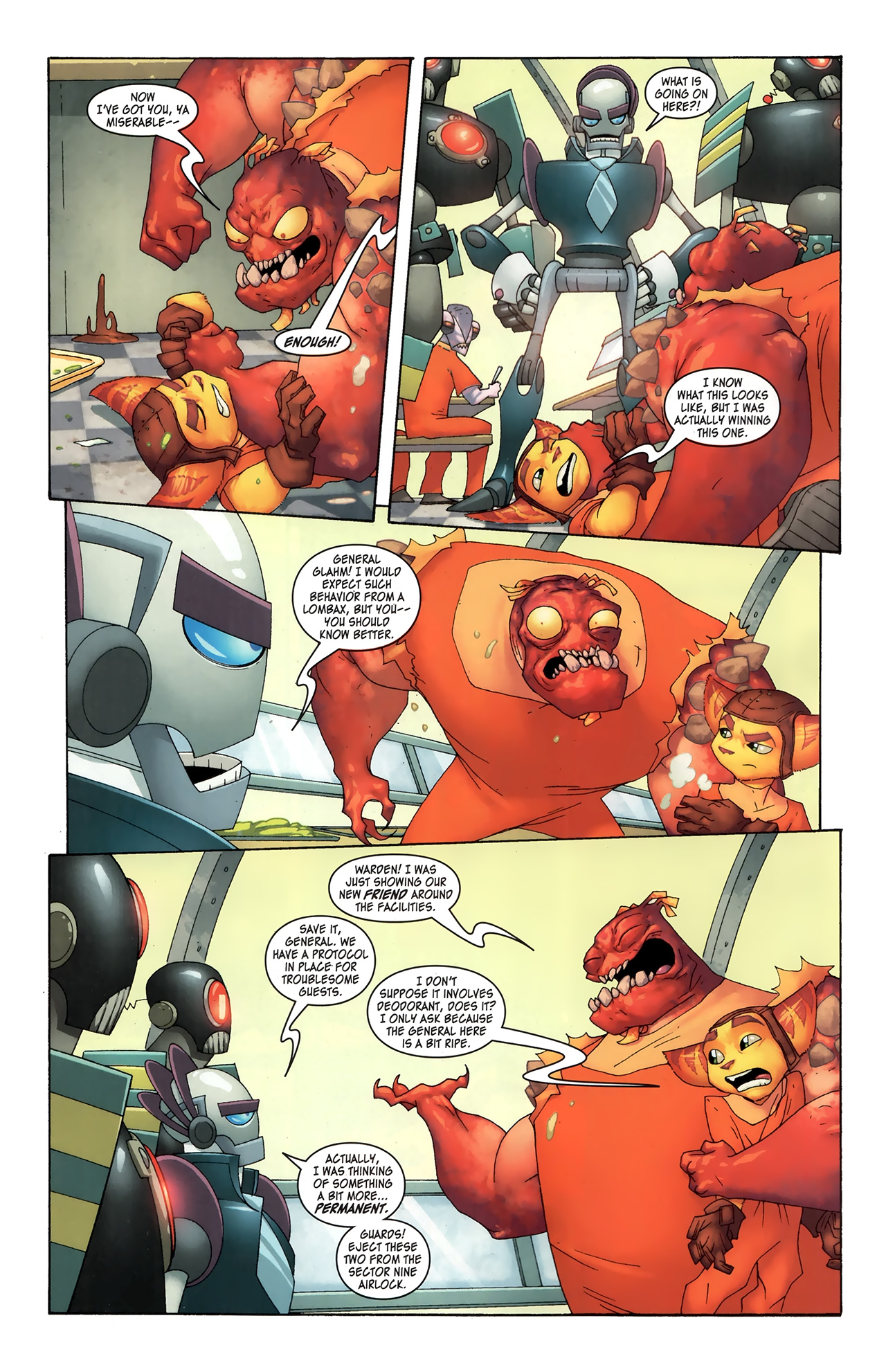 Read online Ratchet & Clank comic -  Issue #2 - 8