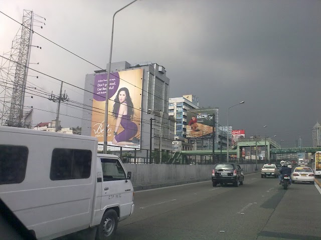 Jinky Pacquiao on Belo Billboard