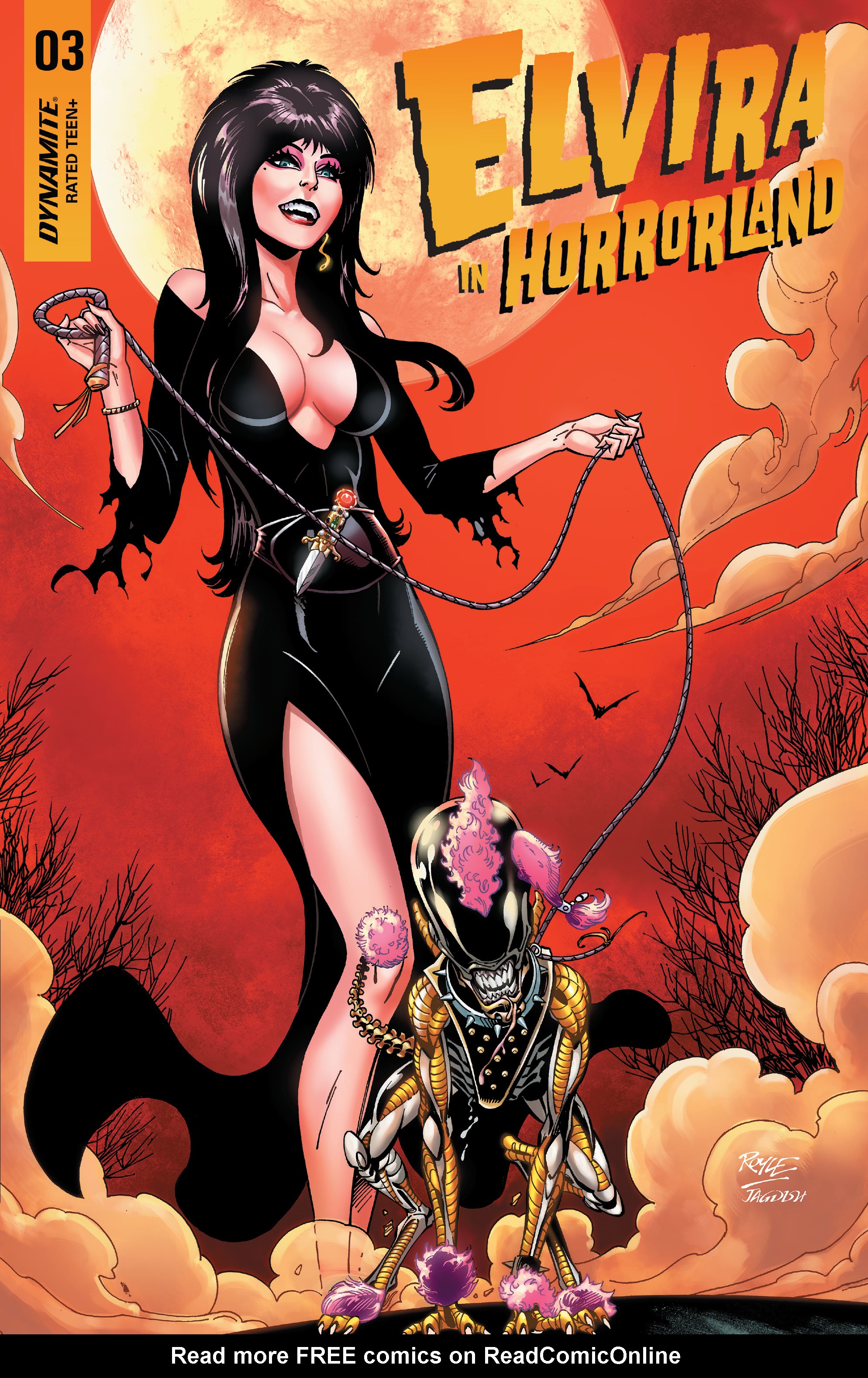 Read online Elvira in Horrorland comic -  Issue #3 - 2