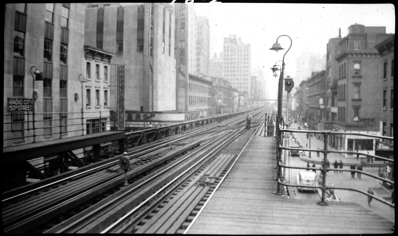 War of Yesterday Riding the El 1 Sixth Avenue