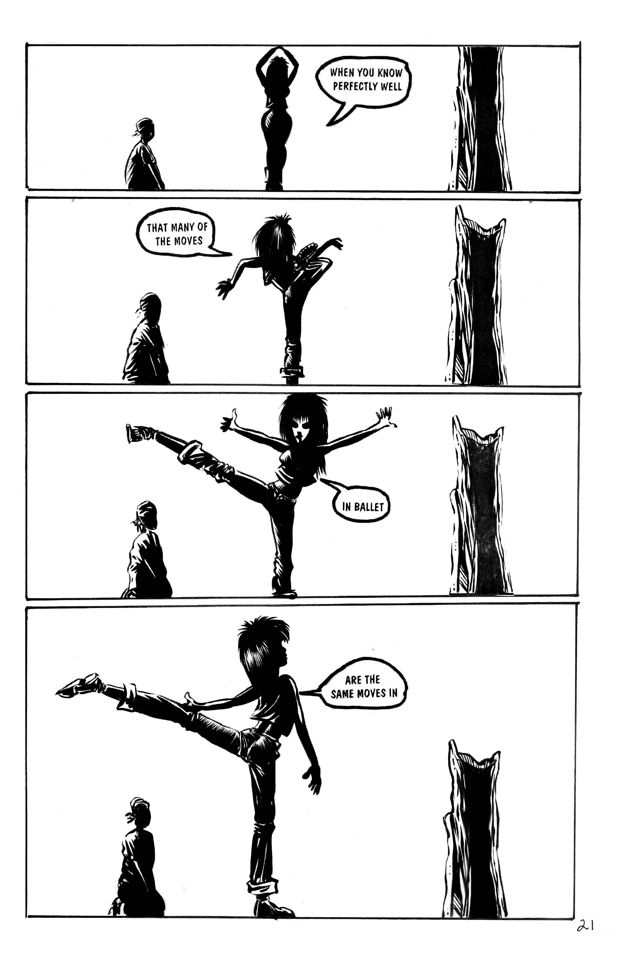 Read online Leather & Lace (1989) comic -  Issue #21 - 23