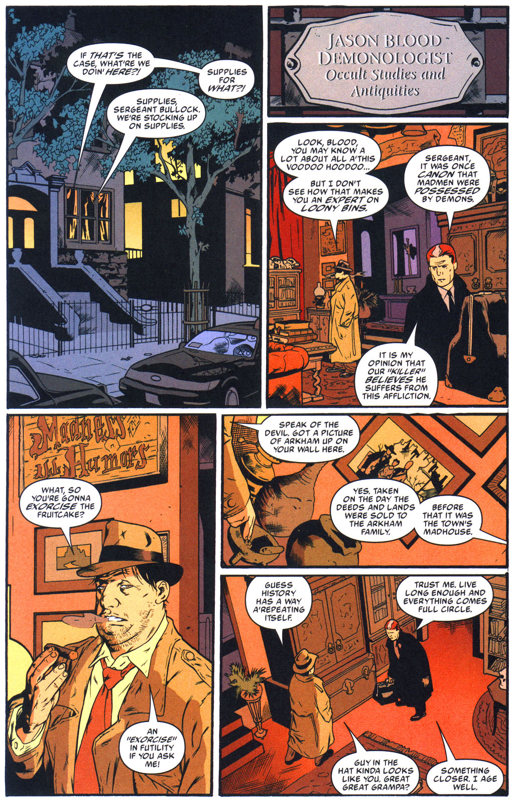 Read online Arkham Asylum: Living Hell comic -  Issue #5 - 14