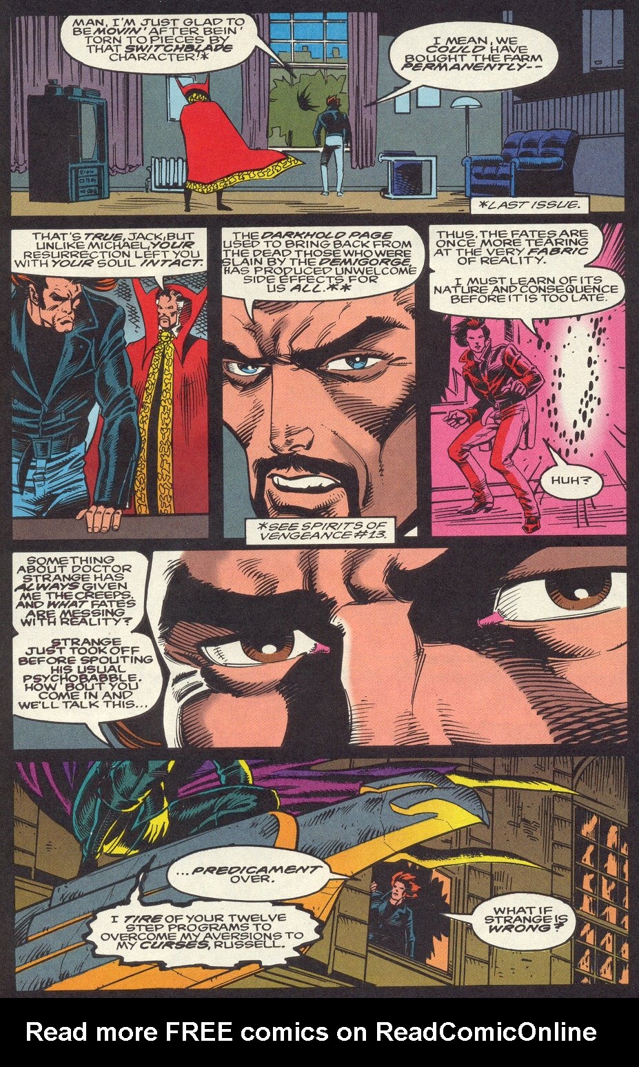 Read online Morbius: The Living Vampire (1992) comic -  Issue #13 - 6