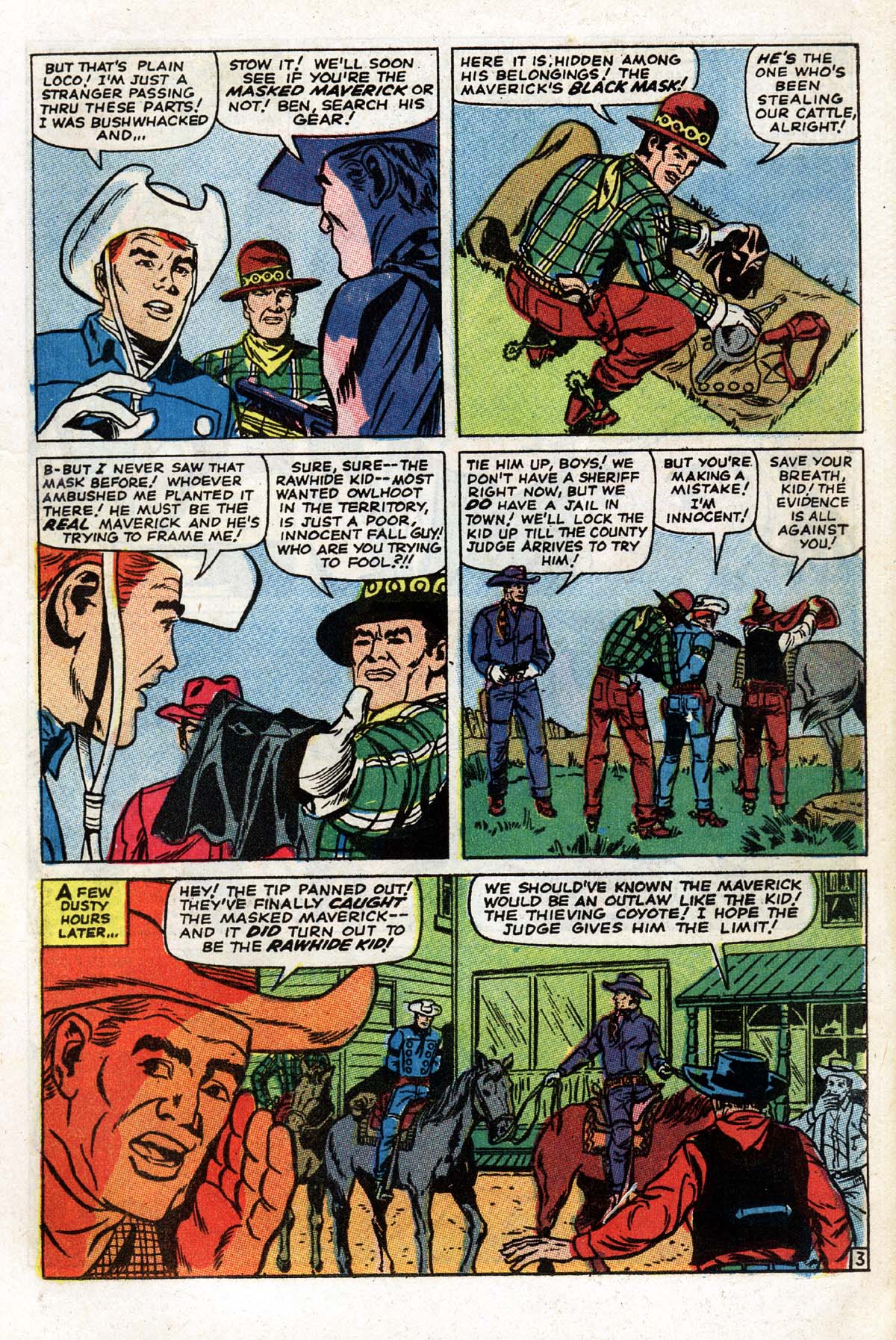 Read online The Mighty Marvel Western comic -  Issue #5 - 5