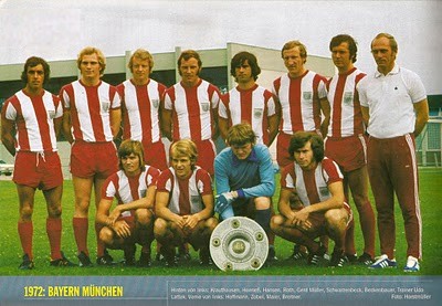 FOOTBALL RETRO Bayern München 19711972 Bayern Munich 19711972
