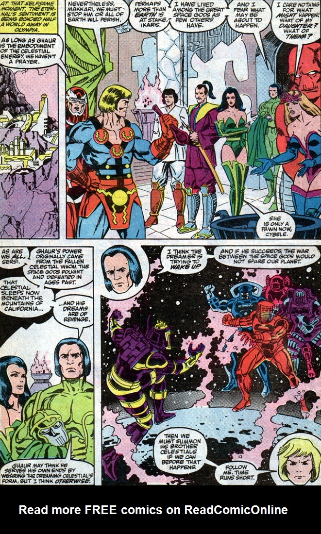 Read online Eternals (1985) comic -  Issue #12 - 10