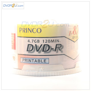 Princo in Thailand. (Princo CD-R &amp; Princo DVD-R): Princo DVD-R 8X White ...
