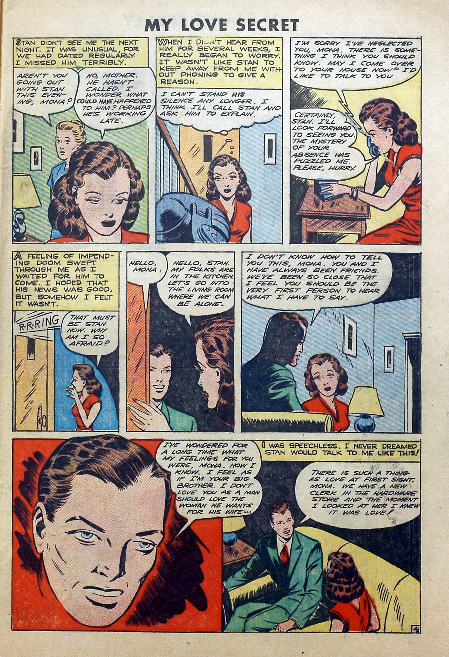Read online My Love Secret comic -  Issue #30 - 5