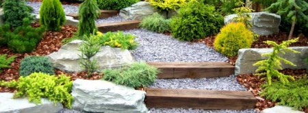 revista populares: Paisajismo en el jardín