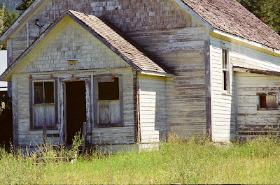 abandoned house