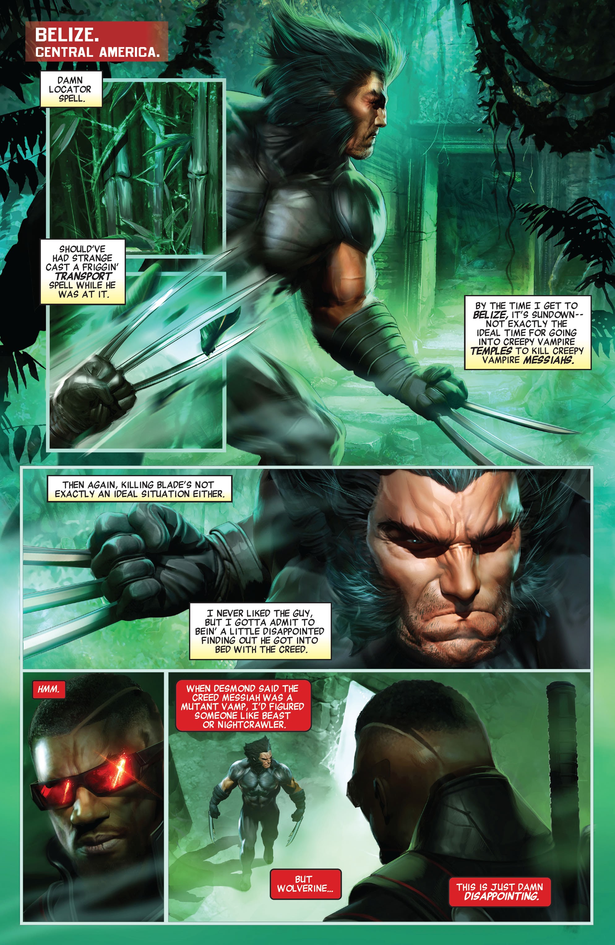 Read online Blade by Marc Guggenheim: The Complete Collection comic -  Issue # TPB (Part 3) - 103