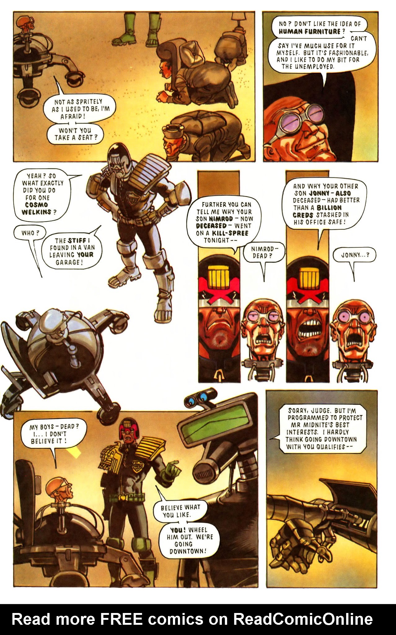 Read online Judge Dredd: The Megazine comic -  Issue #5 - 42