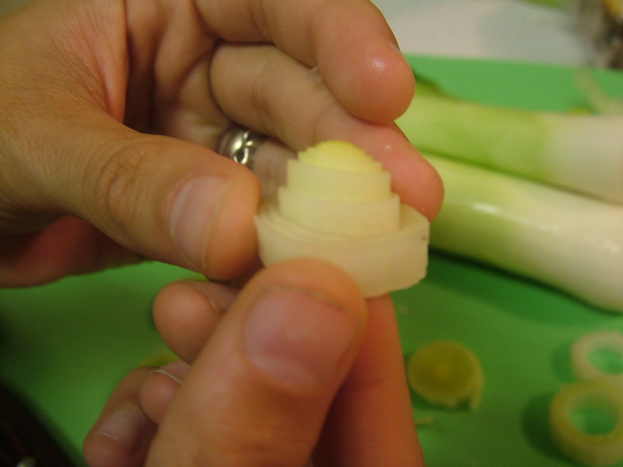 Little Kitchen, Lovely Food.: Leek Rings & Pot Pie