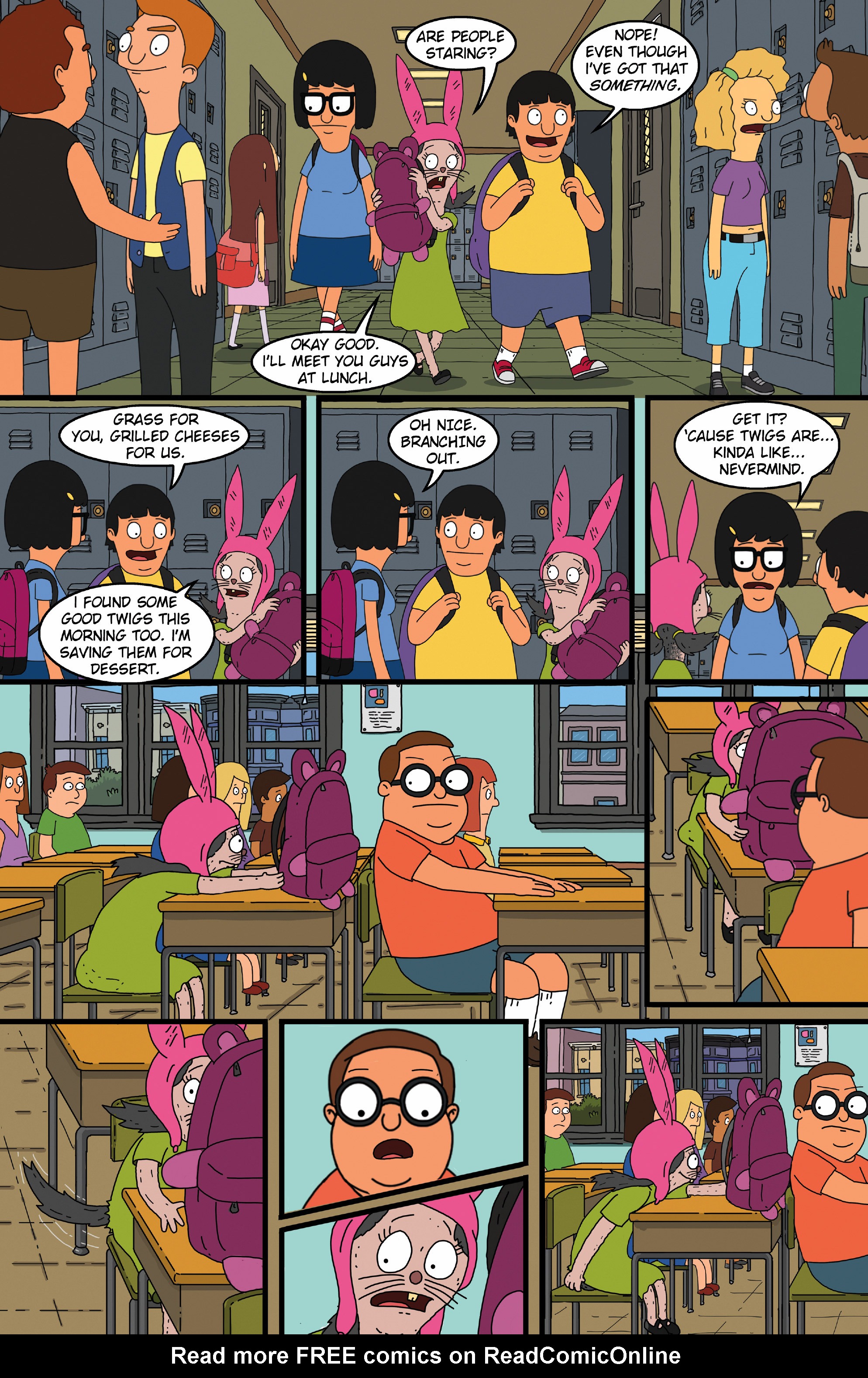 Read online Bob's Burgers (2015) comic -  Issue #14 - 19