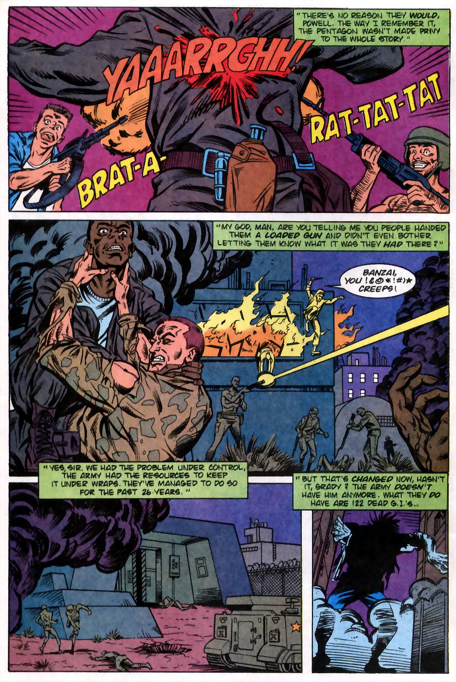 Read online The Web (1991) comic -  Issue #13 - 3