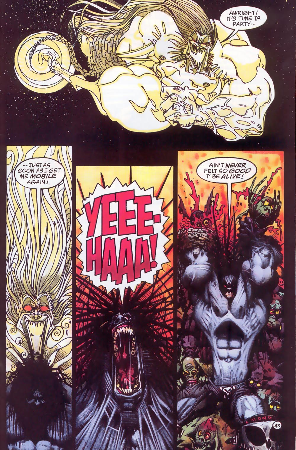 Read online Lobo/Deadman: The Brave and the Bald comic -  Issue # Full - 44