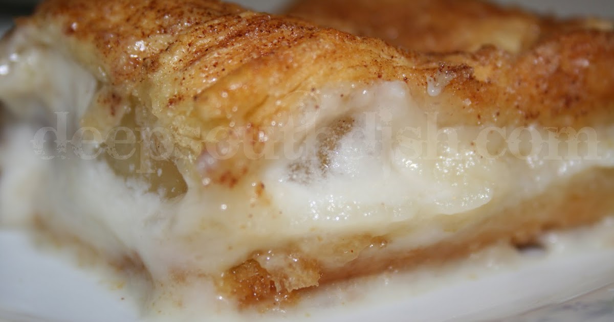 Deep South Dish Apple and Cream Cheese Crescent Squares