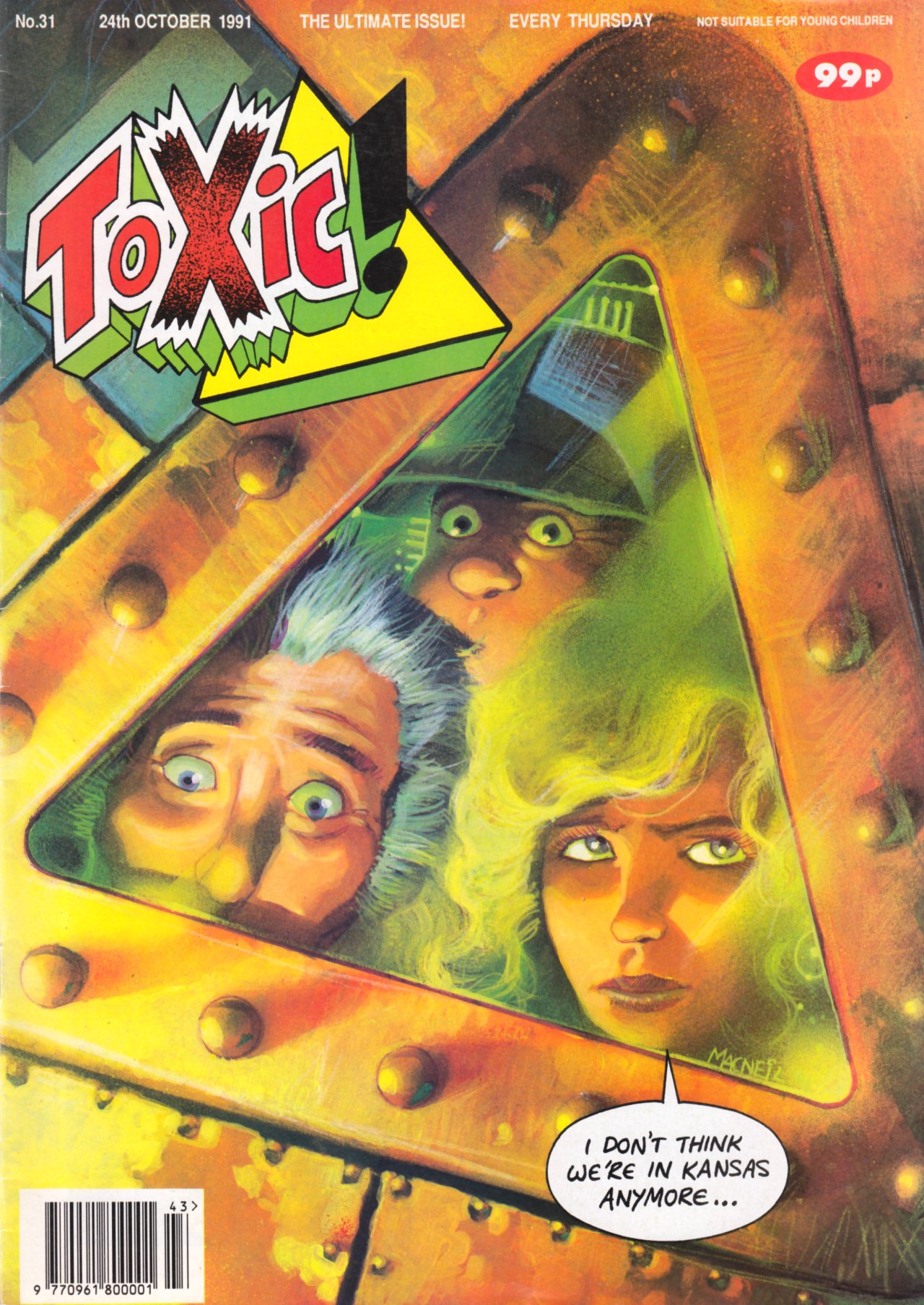 Read online Toxic! comic -  Issue #31 - 1