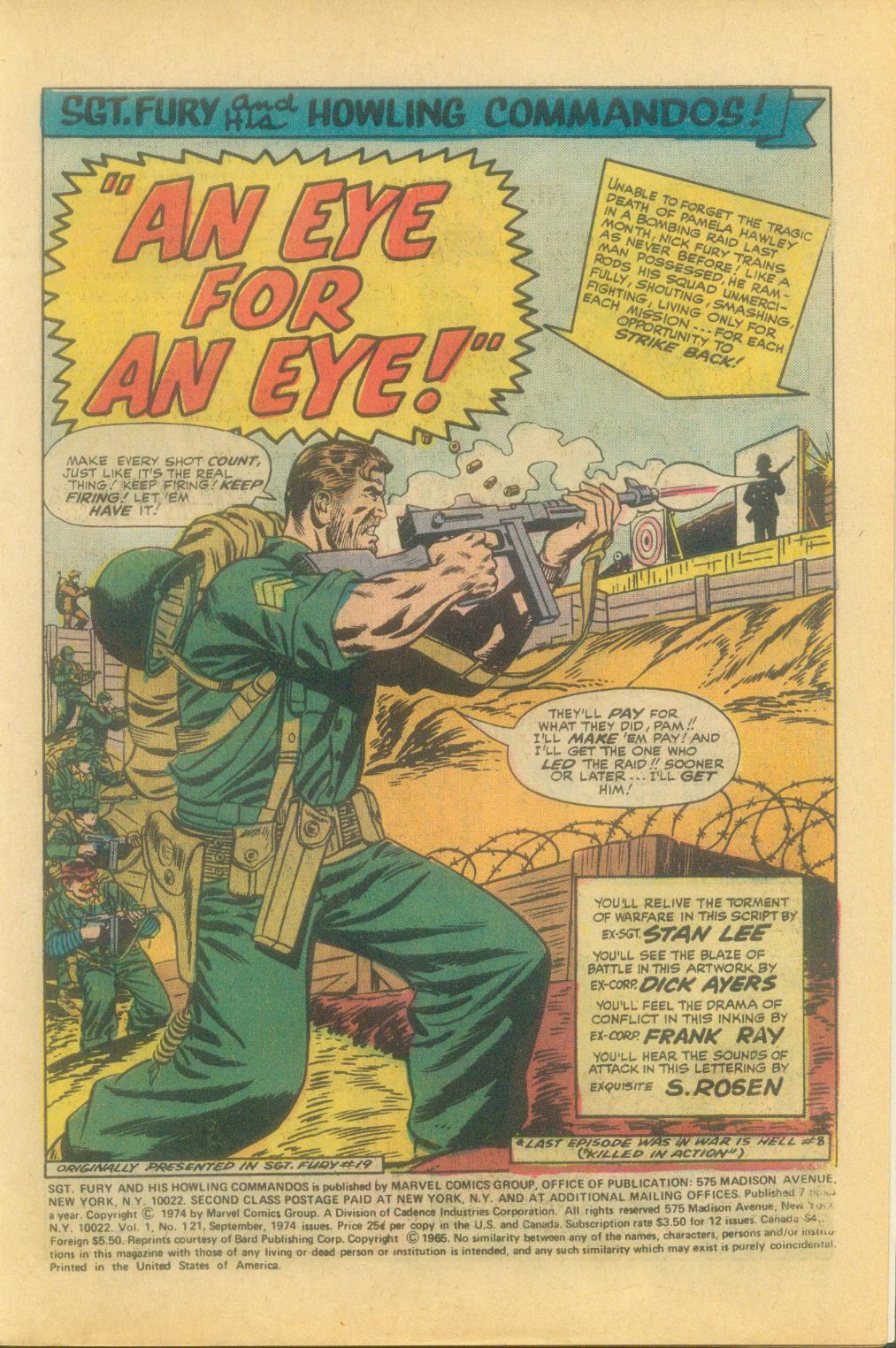Read online Sgt. Fury comic -  Issue #121 - 3