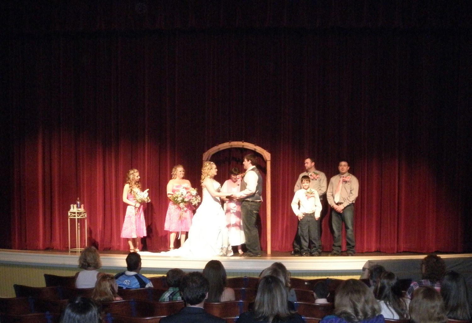 Raleigh Wedding Blog Kat and Tyler Dance Down the Aisle at their