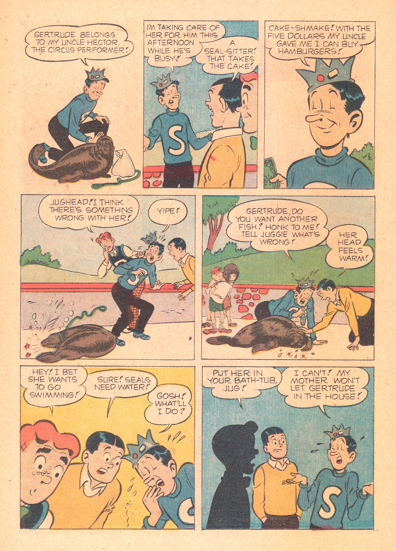 Read online Archie's Pal Jughead comic -  Issue #47 - 14