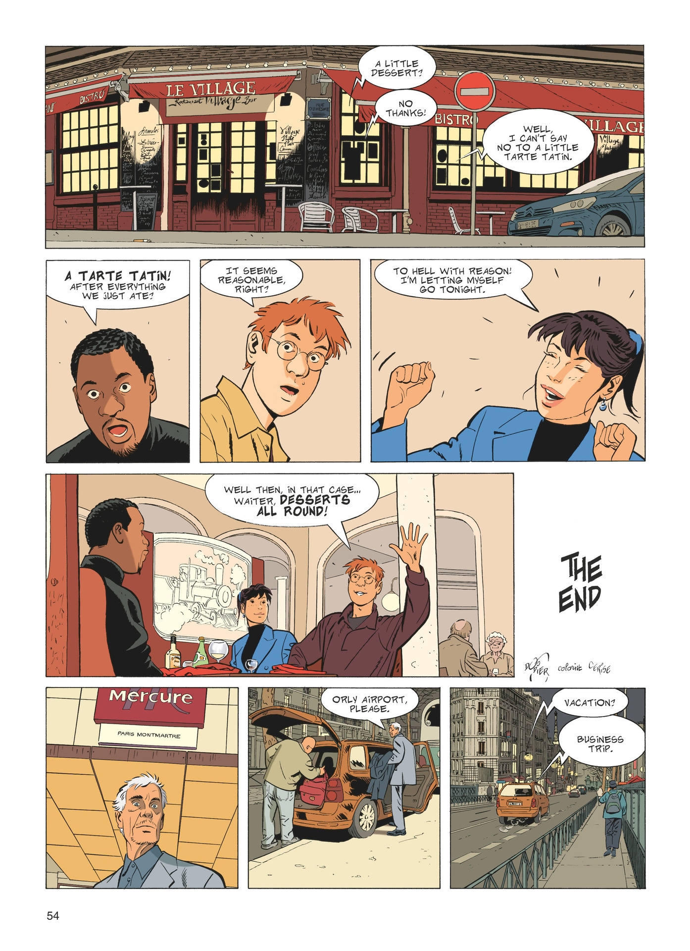 Read online Jerome K. Jerome Bloche comic -  Issue #1 - 54