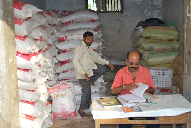 Stock of cattle fodder