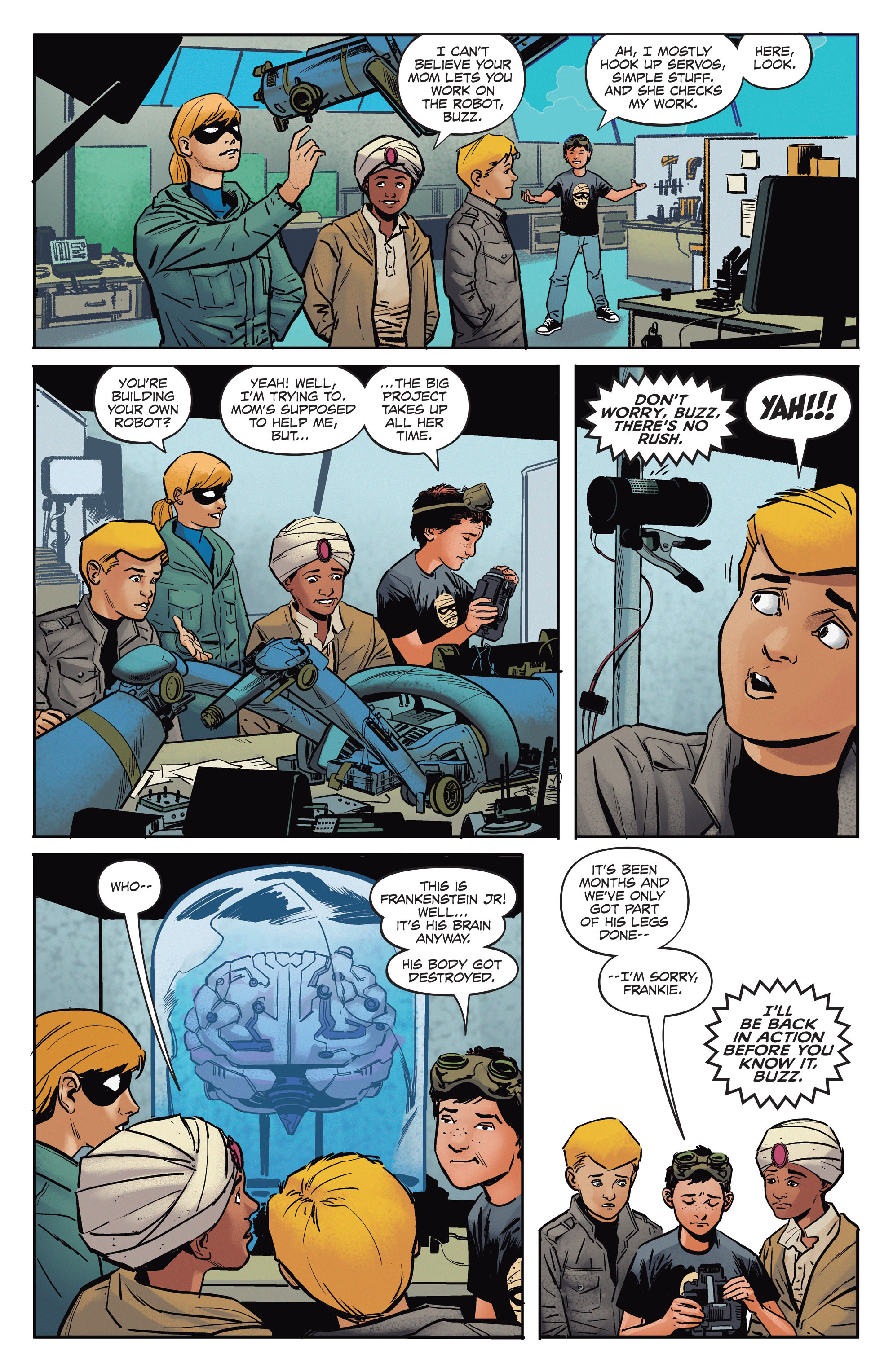 Read online Future Quest comic -  Issue #7 - 19