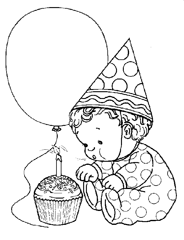 birthday and free coloring pages - photo #44
