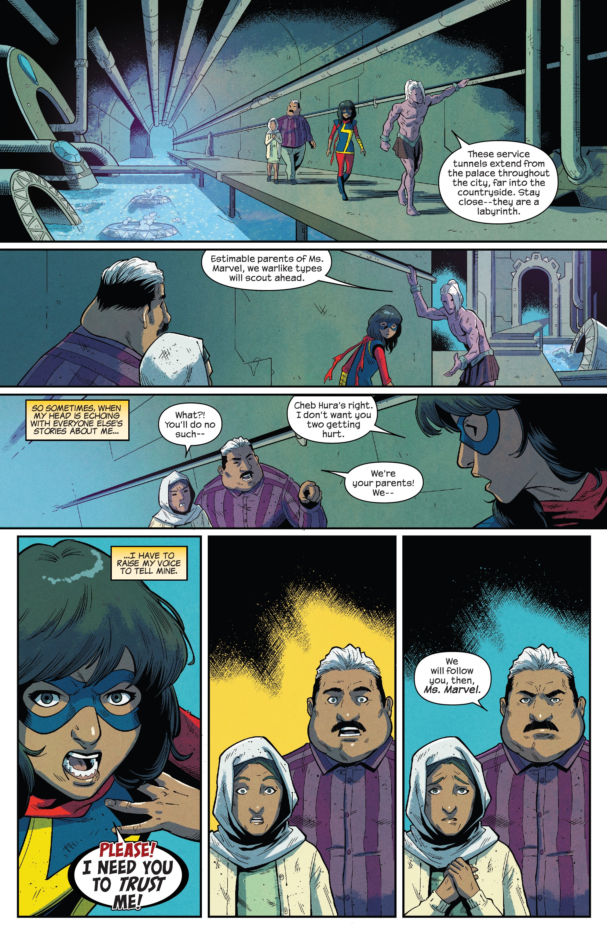 Read online Magnificent Ms. Marvel comic -  Issue #4 - 7