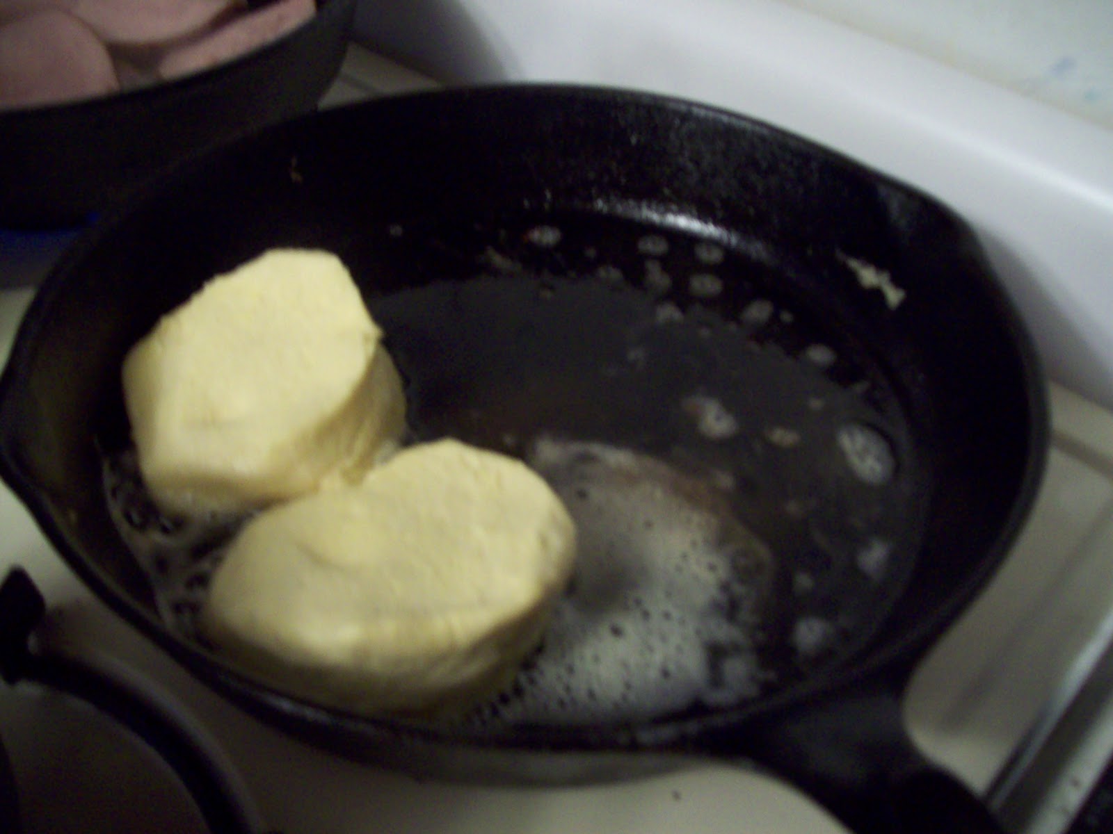 Through a Glass, Darkly Mark's Fried Biscuits