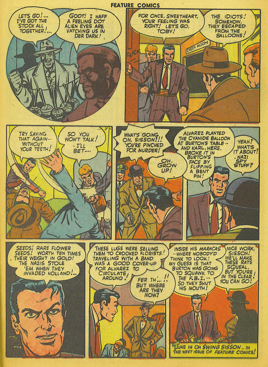 Read online Feature Comics comic -  Issue #76 - 37