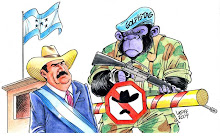 Golpistas impedem Zelaya de entrar em Honduras, por Carlos Latuff