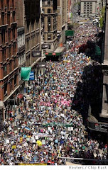 Anti War March NYC April 2006