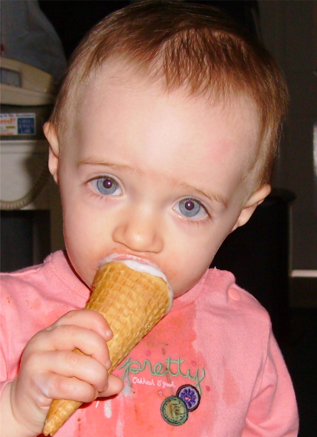 Rosemary for remembrance Liv's first Ice Cream Cone