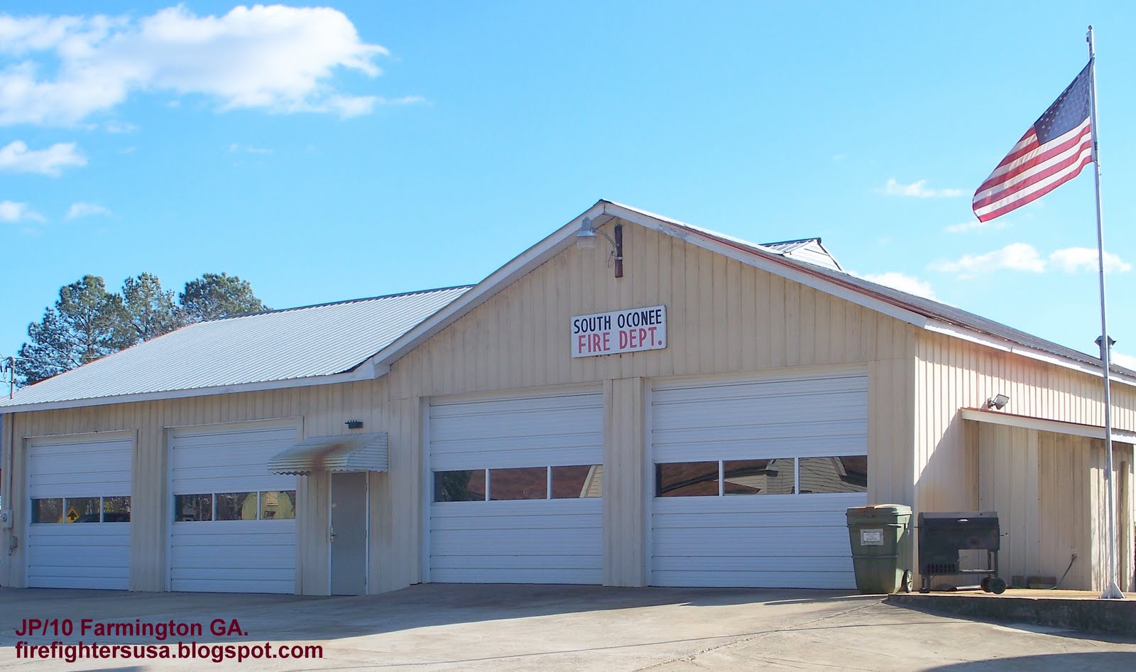 Fire Dept. Trucks GA.FL.AL. Photos Rescue Station Firemen Firefighters