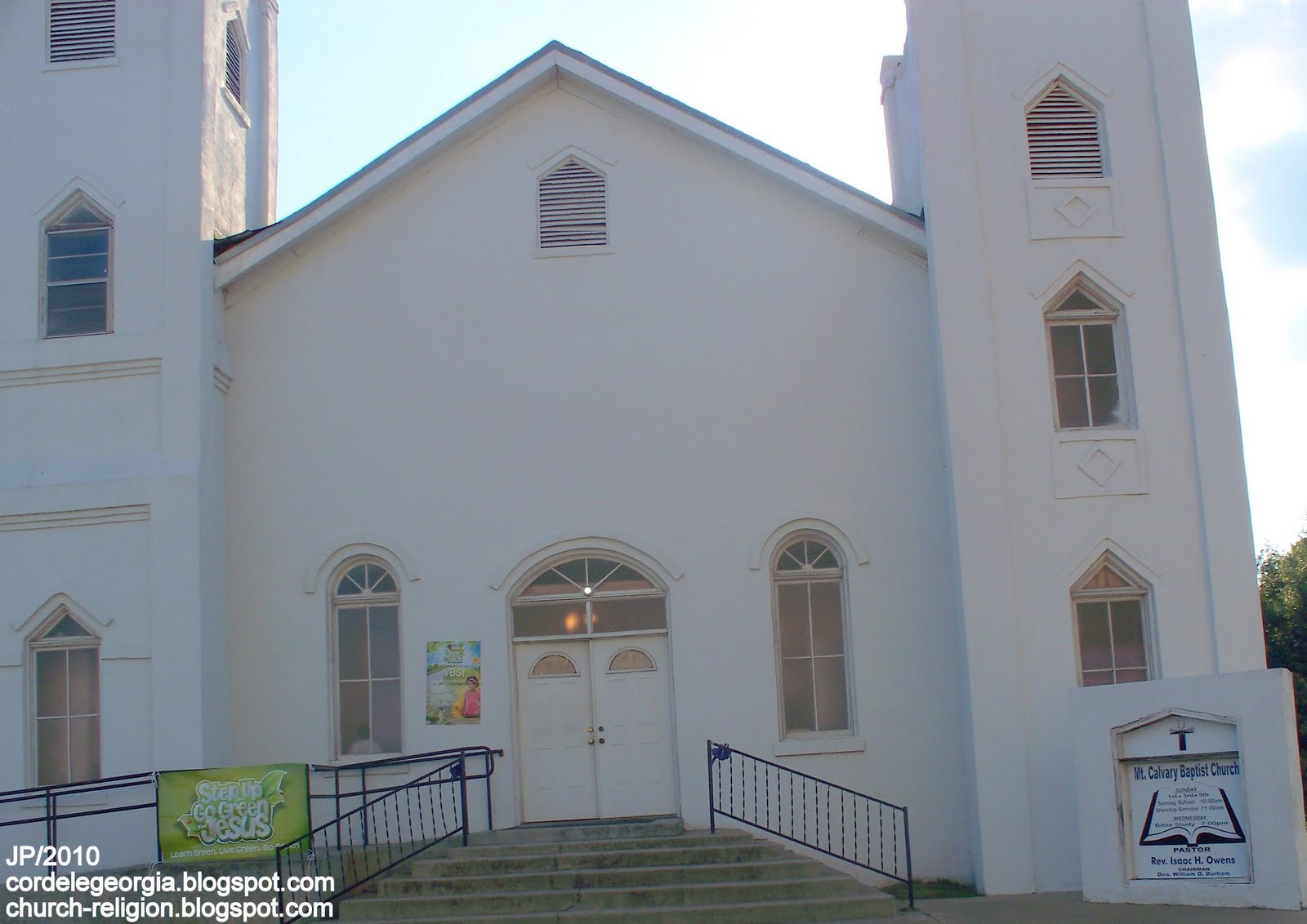 GA. FL. AL. CHURCH First Baptist Catholic Methodist Presbyterian