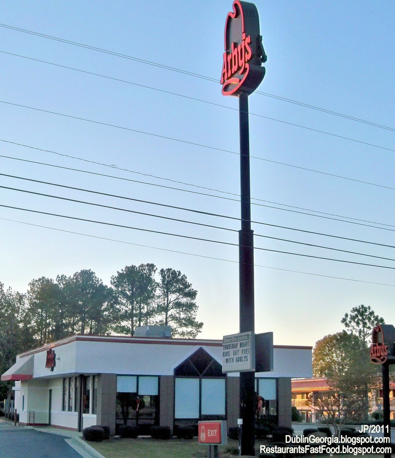 Restaurant Fast Food Menu McDonald's DQ BK Hamburger Pizza Mexican Taco