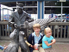 Eating at Ivars in Seattle