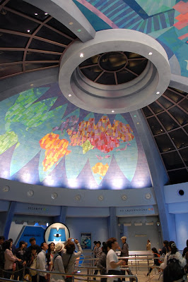 Great Details in the Monsters, Inc. Queue